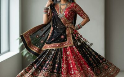 (AI ફોટો) નવરાત્રિના ચણિયાચોળીમાં ફોટો બનાવો